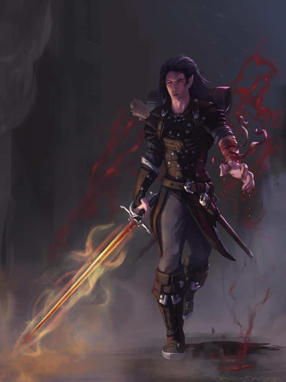 Blood Hunter da Ordem da Alma Profana - D&D 5e #rpg #dnd #dungeons