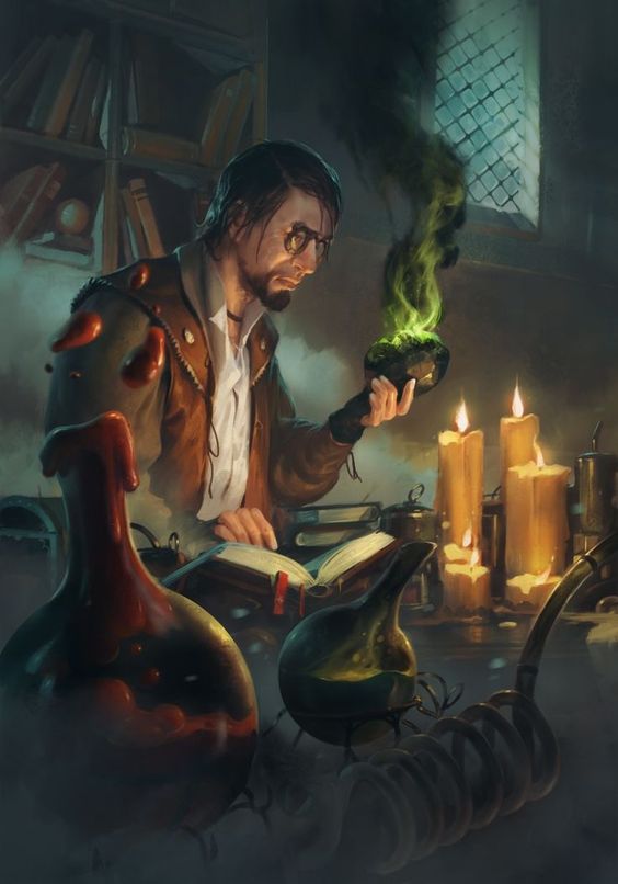 A young artificer learns alchemy.